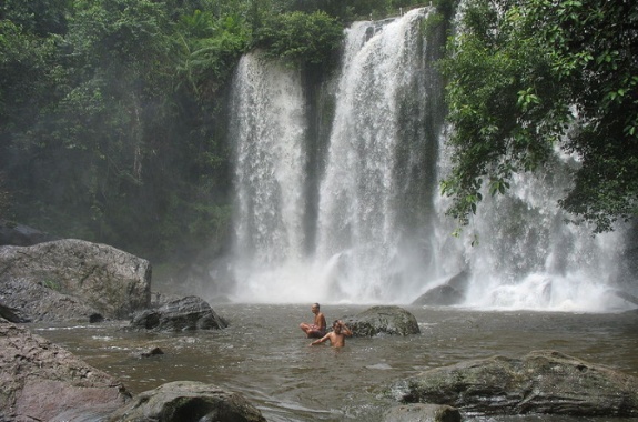Phnom Kulen waterfall