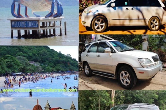 Kampot or kep transportations