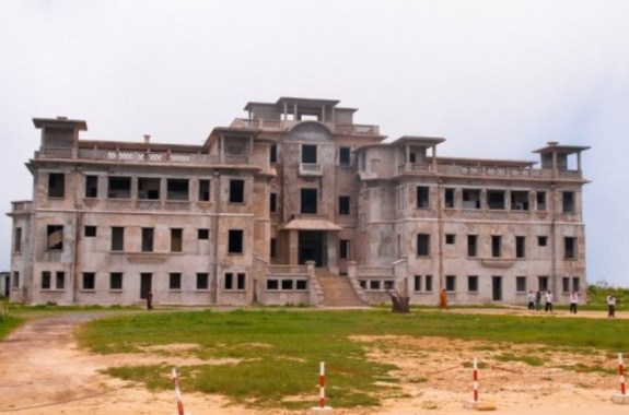 Old casino on bokor hill